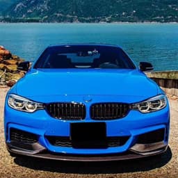 For BMW 4 Series F32 F33 F36 420i 430i 420d M440i 2014-2020 4Pcs Front Bumper Lip ABS Glossy Black Or Carbon Fiber Look Spoiler