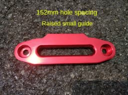 6inch 152mm winch aluminum guide rope guide winch rope hook aluminum alloy rope guide Hawse Fairlead SUV ATV UTV
