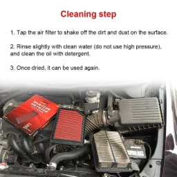 High Flow Car Sport Air Intake Filter For Seat Ibiza Arona Leon Toledo, Audi A1 A3 Q2, Skoda Fabia Karoq, Volkswagen Polo Up