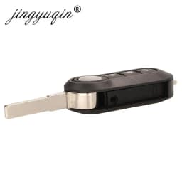 jingyuqin 2/3 Buttons 434Mhz ID46 Car Remote Key For Abarth 500 595 500 124 695 5CC Delphi/Marelli 71752289 6000628973