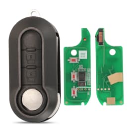 jingyuqin 2/3 Buttons 434Mhz ID46 Car Remote Key For Abarth 500 595 500 124 695 5CC Delphi/Marelli 71752289 6000628973