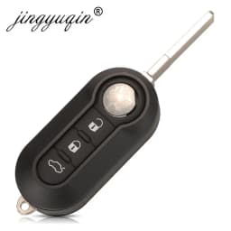 jingyuqin 2/3 Buttons 434Mhz ID46 Car Remote Key For Abarth 500 595 500 124 695 5CC Delphi/Marelli 71752289 6000628973