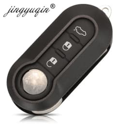 jingyuqin 2/3 Buttons 434Mhz ID46 Car Remote Key For Abarth 500 595 500 124 695 5CC Delphi/Marelli 71752289 6000628973