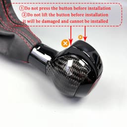 Automatic Gear Shift Knob Shift Lever Handle Head for Audi A3 S3 RS3 Q3 S6 RS6 A4 A5 A7 A6 Q5 Q2