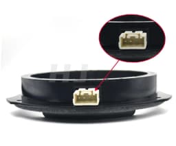 2pcs Car Speaker Pad Adapter Washer Stand Base Ring Sub Woofer Audio Mount 6.5 Inch Bass Horn Pad Special Plug for Ford Mazda