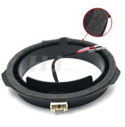 2pcs Car Speaker Pad Adapter Washer Stand Base Ring Sub Woofer Audio Mount 6.5 Inch Bass Horn Pad Special Plug for Ford Mazda