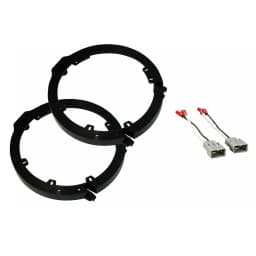 2Pairs 6.5inch Car Speaker Adapter Board And Wiring Harness For Honda For Civic For Odyssey For Crosstour For Accord