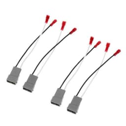 2Pairs 6.5inch Car Speaker Adapter Board And Wiring Harness For Honda For Civic For Odyssey For Crosstour For Accord