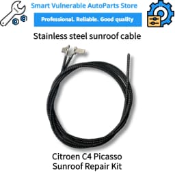 sunroof cable bracket for Citroen C4 Picasso sunroof sunshade cable bracket buckle slider metal bracket 3000023127 3000023128