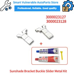sunroof cable bracket for Citroen C4 Picasso sunroof sunshade cable bracket buckle slider metal bracket 3000023127 3000023128