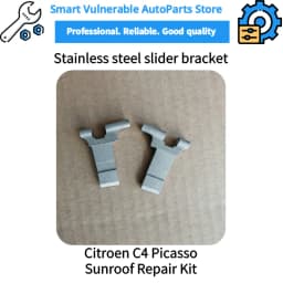sunroof cable bracket for Citroen C4 Picasso sunroof sunshade cable bracket buckle slider metal bracket 3000023127 3000023128