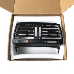 Improved Rear Console Air Circulation AC Vent Grille Panel Cover for BMW X5 X6 E70 E71 E72 2007-2013 64226958748