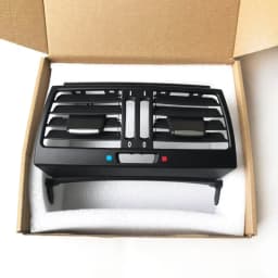Improved Rear Console Air Circulation AC Vent Grille Panel Cover for BMW X5 X6 E70 E71 E72 2007-2013 64226958748