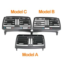 Improved Rear Console Air Circulation AC Vent Grille Panel Cover for BMW X5 X6 E70 E71 E72 2007-2013 64226958748