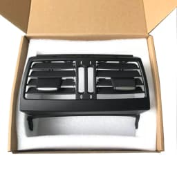 Improved Rear Console Air Circulation AC Vent Grille Panel Cover for BMW X5 X6 E70 E71 E72 2007-2013 64226958748