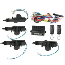 Universal Car Door Lock Keyless Entry System Remote Central Control Locking Kit with Trunk Release Button