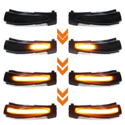 LED Dynamic Turn Signal Light Side Mirror Indicator Repeater Lamp 6325J4 6325J5 For Peugeot 508 For Citroen DS5 C4 2010-2017