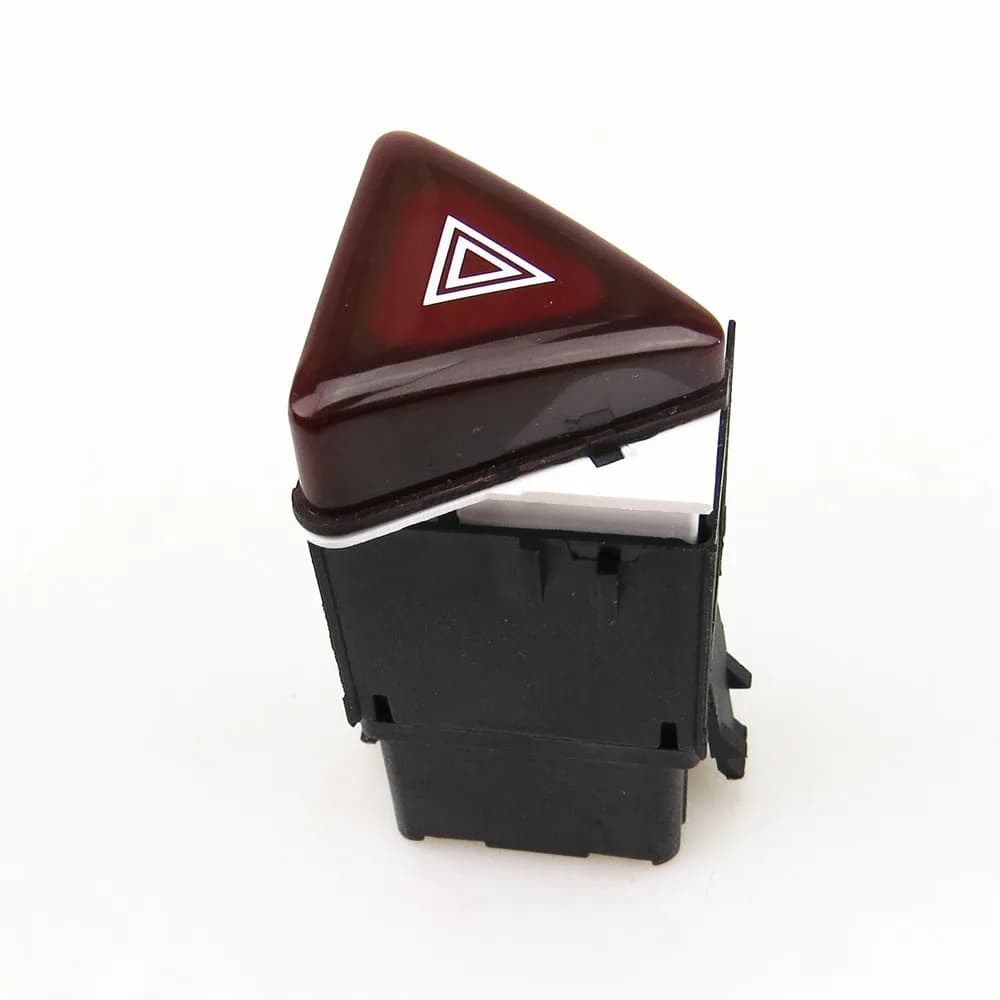 Car Dark Red Alarm Warining Hazard Double Flash Switch Button for VW Golf Jetta 5 MK5 GTI 2004-2009 Rabbit 18G 953 509 18G953509