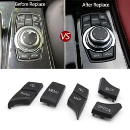 Interior Car CIC IDrive Multimedia Control Buttons For BMW 1 2 3 4 5 6 7 X3 X4 X5 X6 F20 F22 F30 F34 F36 F10 F02 F06 F25 F15