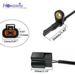 NEW OE: MR977399 & MR977400 Rear Left Right ABS Wheel Speed Sensor For Mitsubishi Grandis (NA4W) 2004-2010 2.4L