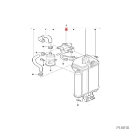 Fuel Vapor Leak Detection Pump 7L0906243D For Audi A7 Q3 Q6 VW Golf Jetta MK5 MK6 Passat Tuguan Beetle 7L0 906 243A