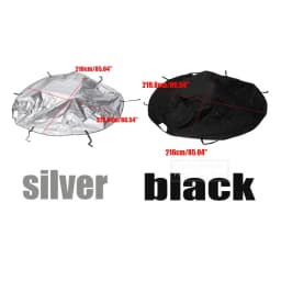 420D Car Cover Soft Top Roof Half Cover Waterproof Anti UV Sun Shield Protect Cover For Mazda MX-5 MK 1 MK 2 MK 2.5 Black/Silver