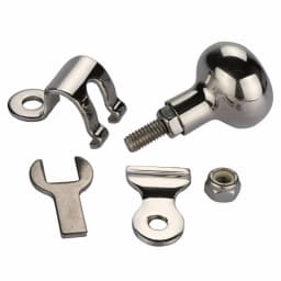 Boat Accessories Yacht Stainless Steel 316 Steering Wheel Spinner Marine Boat Handle Power Ball Grip Knob