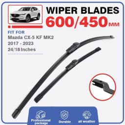 Wiper Blades Set For Mazda CX5 CX-5 CX 5 KF MK2 Front Rear Windshield Windscreen Wiper Window 2017 2018 2019 2020 2021 2022 2023