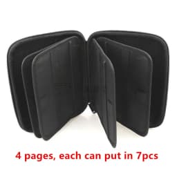 Hot Lishi 2 in 1 2in1 Tool carry bag magnetic case blank case can put in 28pcs lishi tools empty case no tool zipper bag