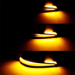 2pc Dynamic Sequential Blink/Flow LED Side Mirror Turn Signal Light Assembly For 2016-2023 Toyota Tacoma,2019-up RAV4 Highlander