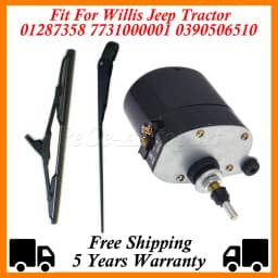 Universal 12V Windscreen Wiper Motor Or Arm With Blade 01287358 7731000001 0390506510 Fit For Willis Jeep Tractor