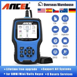 ANCEL BM700 PRO OBD2 Scanner for MINI EPB SAS Airbag TPMS Battery Oil Reset OBD2 Automotive Scanner Car Diagnostic Tool