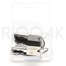 48 In 1 Locksmith Tools Lock Keys Set for Bull Head Lock for S Groove Lock For One Word Locks for SOWOYOO