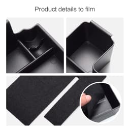 Smabee for GWM ORA 03 Good Cat Funky Central Armrest Storage Box Ora Cat Car Center Tray Organizer Interior Tidying Accessories
