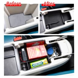 Smabee for GWM ORA 03 Good Cat Funky Central Armrest Storage Box Ora Cat Car Center Tray Organizer Interior Tidying Accessories
