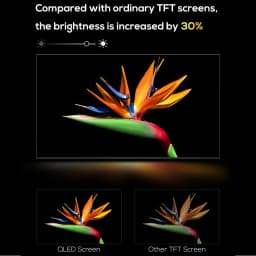 GreenYi 7" Quantum Dot IPS QLED Display AHD DVR Monitor For Truck Car Fishing Support 1080P Camera Loop Recording Video Players