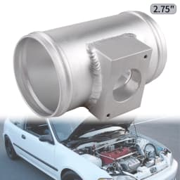 New 63/70/76mm Air Flow Sensor Mount Air Flow Meter Base For Mitsubishi ASX Lancer Air-Intake Meter Adapter 2.5" 2.75" 3" MAF010