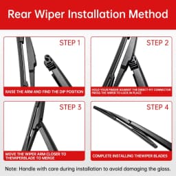 Car Wiper 11" Rear Wiper Blade For Kia Sorento MK2 2009 - 2014 Clean Windshield Windscreen Rear Wiper 988152P000
