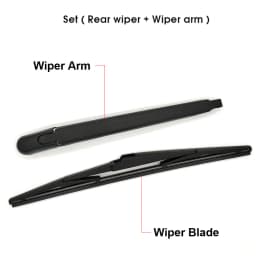 Car Wiper 11" Rear Wiper Blade For Kia Sorento MK2 2009 - 2014 Clean Windshield Windscreen Rear Wiper 988152P000
