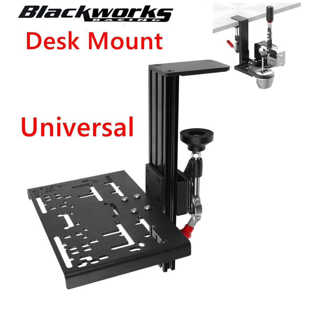 Universal Desk Mounted Desktop Fixture Simulation Racing Game Bracket For Logitech G Driving Force Shifter Thrustmaster TH8A&TSS