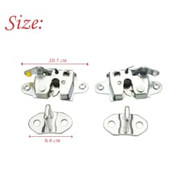 Tailgate Lock Rear Door Lock Latch Striker for Toyota Hilux Vigo 2004 2005 2006 2007 2008 2009 2010 2011 Assecories 65790-0K010