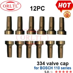 12PCS High Quality Common Rail Valve Cap 334 F00VC01334 For 110 Series Injector