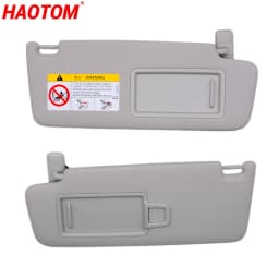 Car Front Inner Sun Visor Gray Left Right Windscreen Sun Shade For VW GTI Golf MK7 VII 2014-2017 5GG857551 5GG857552