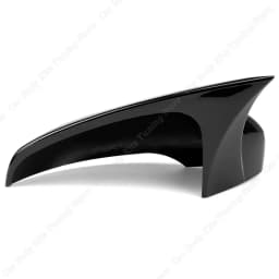 2pcs M4 Mirror Caps for VW Golf 6 MK6 TSI TDI GTI R GTD Base 2009-2013 2Pcs Side RearView Mirror Cover Case Gloss Black Tuning