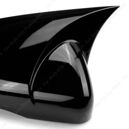 2pcs M4 Mirror Caps for VW Golf 6 MK6 TSI TDI GTI R GTD Base 2009-2013 2Pcs Side RearView Mirror Cover Case Gloss Black Tuning