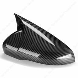 2pcs M4 Mirror Caps for VW Golf 6 MK6 TSI TDI GTI R GTD Base 2009-2013 2Pcs Side RearView Mirror Cover Case Gloss Black Tuning