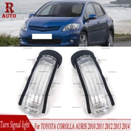 R-AUTO Side Mirror Turn Signal Light LED Door Wing Rearview mirror indicator Lamp for TOYOTA COROLLA AURIS 2010 11 12 2013 2014