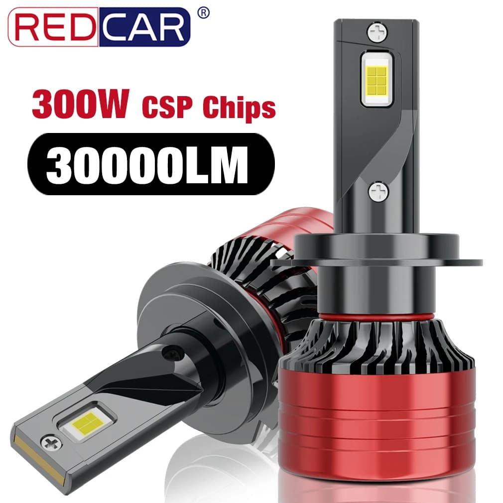 H4 LED Headlight 30000LM H7 H1 H3 H11 H8 H9 9005 9006 HB3 HB4 CSP Chip LED 9012 5202 9004 9007 H13 H27 880 881 Turbo Lampada