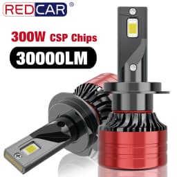 H4 LED Headlight 30000LM H7 H1 H3 H11 H8 H9 9005 9006 HB3 HB4 CSP Chip LED 9012 5202 9004 9007 H13 H27 880 881 Turbo Lampada