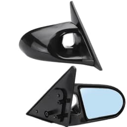For Civic EG 2Dr Manual Adjustable Car Door Side View Mirror For Honda Civic 1992-1995 Black/Carbon Fiber Rearview Mirror
